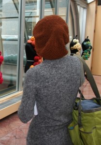 At Vogue Knitting Live. Moo Dog Knits Magazine 2011.