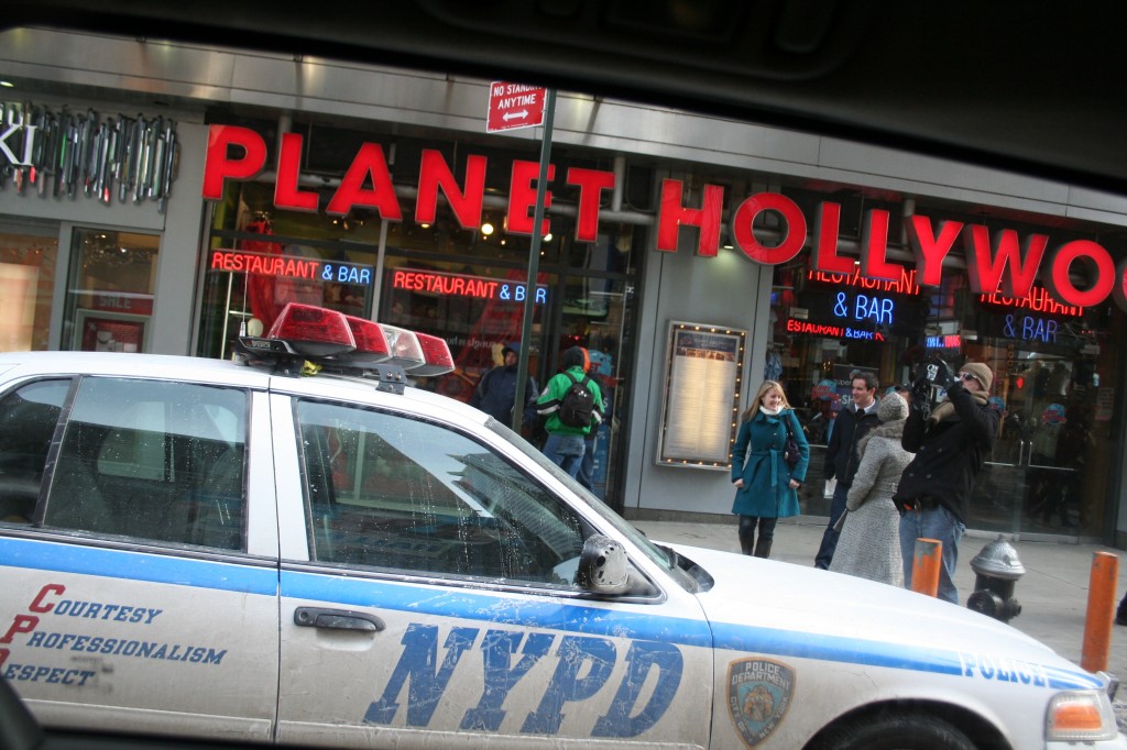 Planet Hollywood - the vibe in New York City plus all the fashion and knitting two eyes and a mind can absorb - this weekend. Moo Dog Knits Magazine, 2011.